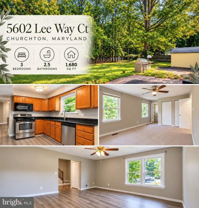 5602 LEE WAY COURT, CHURCHTON, MD 20733