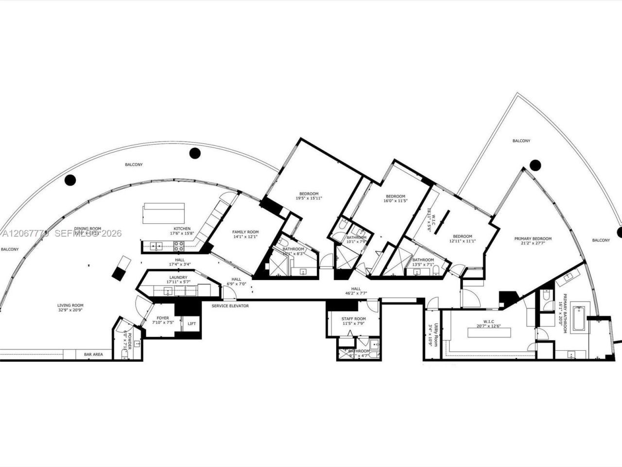 2127 Brickell Ave , Unit 3602, Miami, FL 33129 Photo