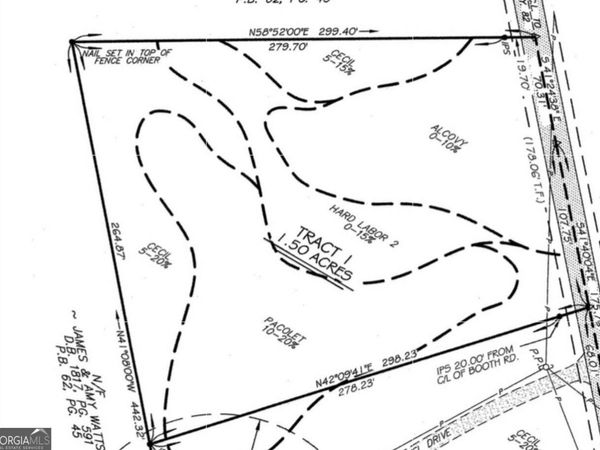 0 Booth road, Statham, GA 30666
