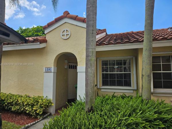 1591 Springside Dr , Unit 1591, Weston, FL 33326