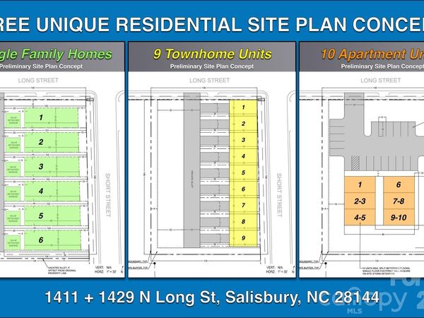 1411-1429 N Long Street , Salisbury, NC 28144