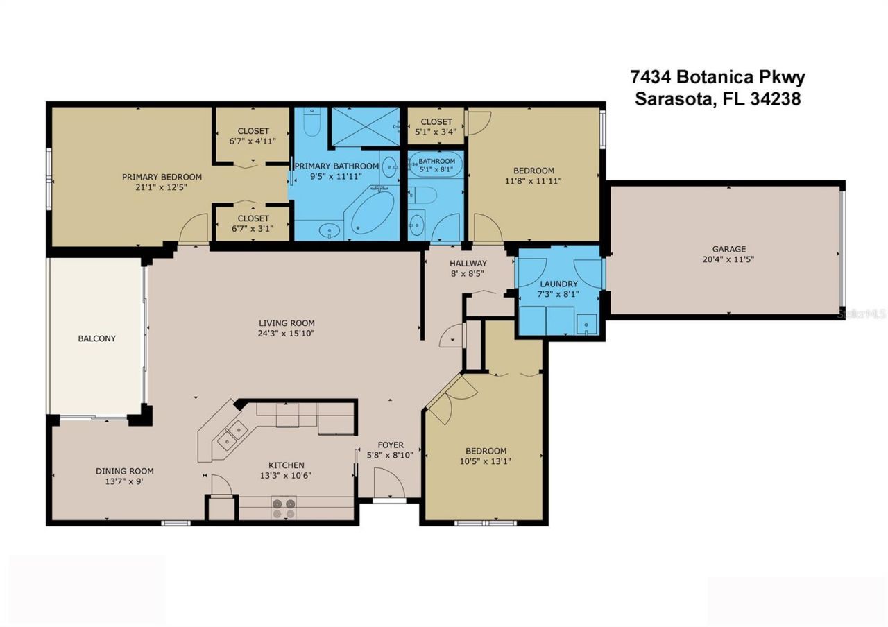 7434 Botanica Parkway, Unit 101, Sarasota, FL 34238 Photo