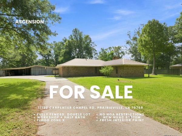 17122 Carpenters Chapel Rd, Prairieville, LA 70769