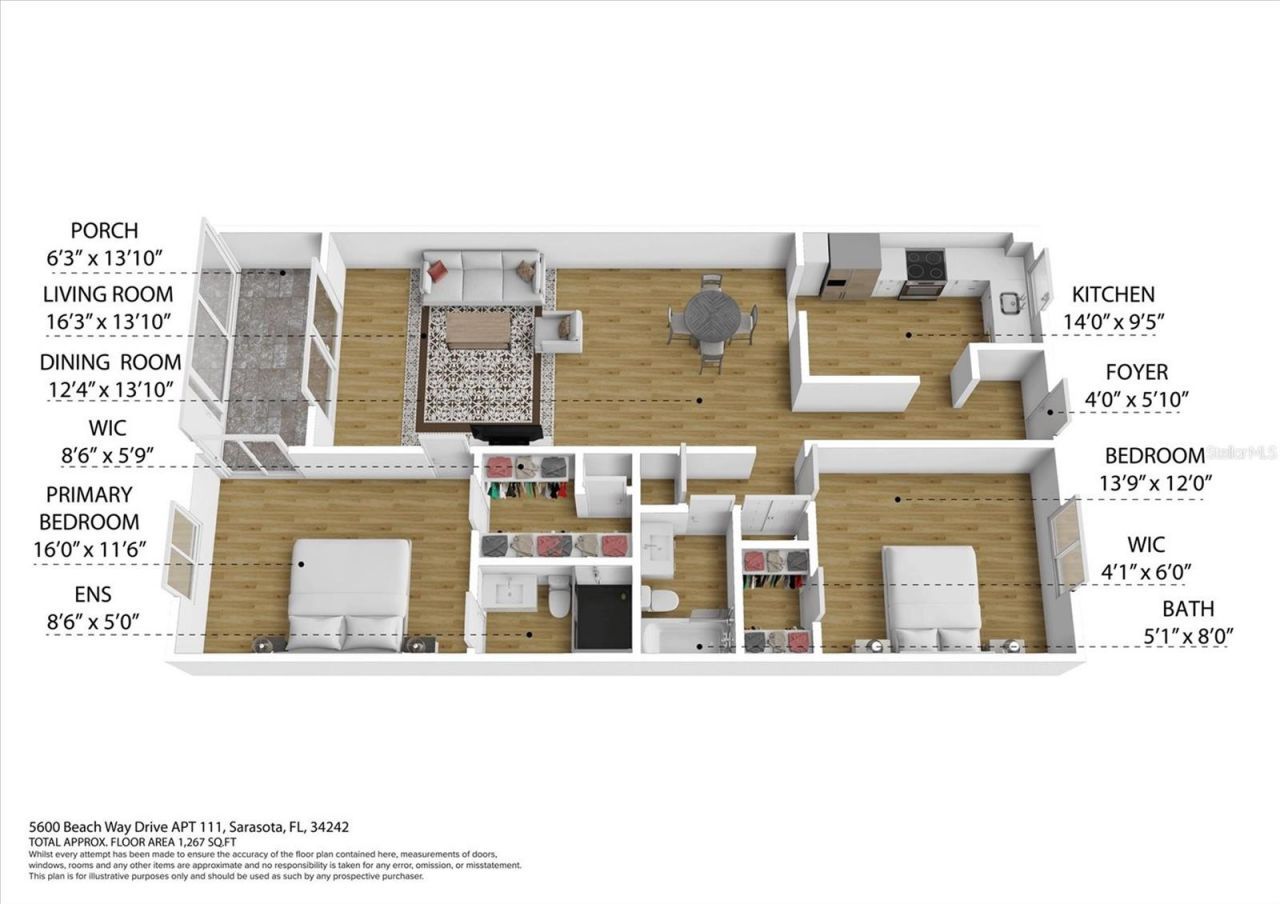 5600 Beach Way Drive, Unit 111, Sarasota, FL 34242 Photo