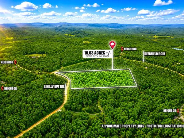 E Hillview Trail, Reed City, MI 49677