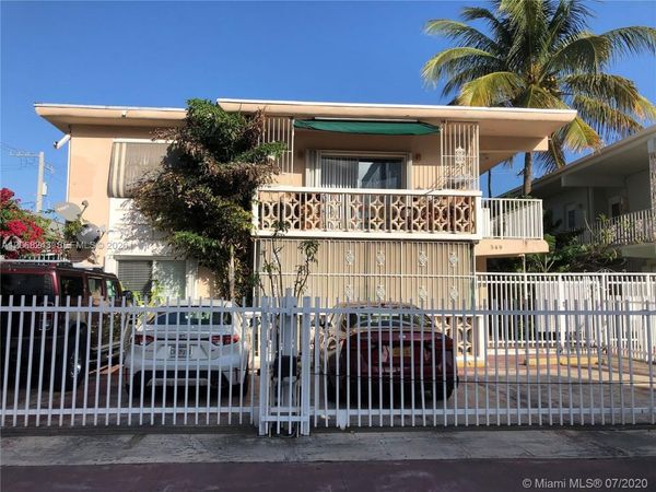 549 Meridian Ave , Unit 10, Miami Beach, FL 33139