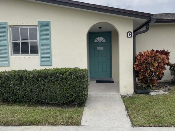 2965 ASHLEY Drive W, Unit C, West Palm Beach, FL 33415