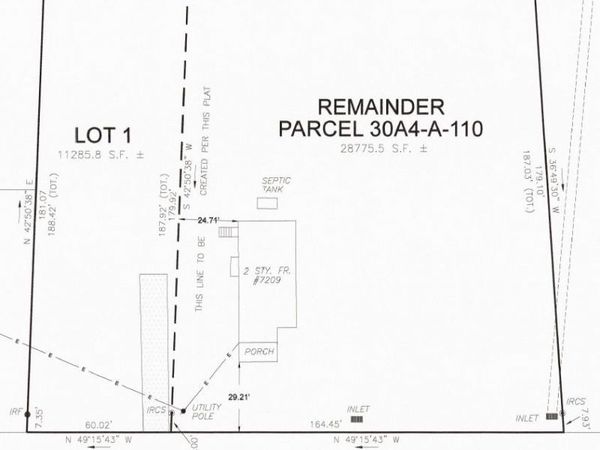 PART OF LOT 110 TARR LANE, CHINCOTEAGUE, VA 23336