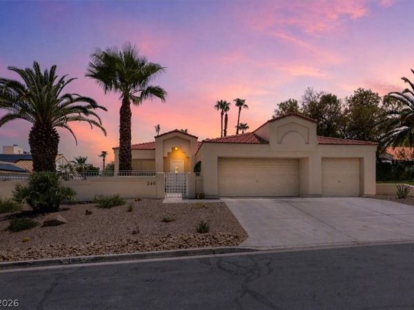 246 Jameson Circle, Henderson, NV 89074