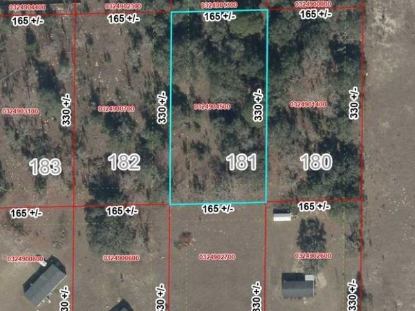 Lot 181 NE 101ST ST, ARCHER, FL 32618