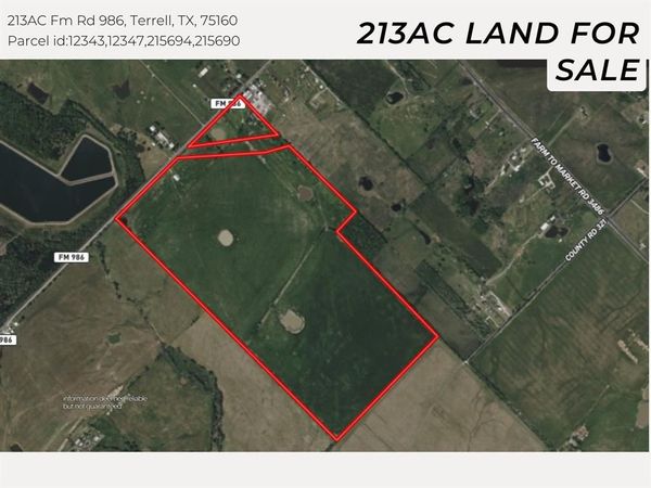 0 Fm Rd 986 , Terrell, TX 75160