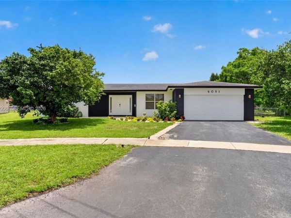 6091 SW 14th St , Plantation, FL 33317
