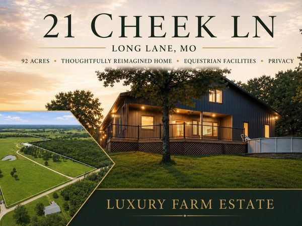 21 Cheek Lane , Long Lane, MO 65590