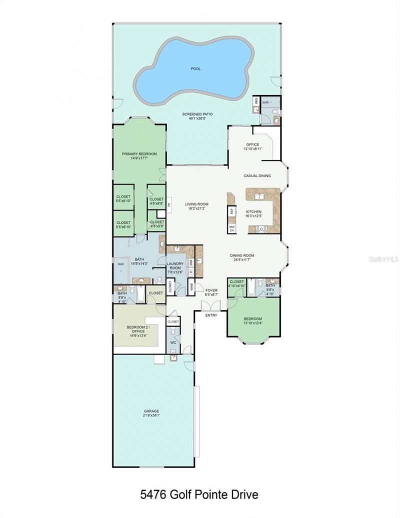 5476 Golf Pointe Drive, Sarasota, FL 34243 Photo