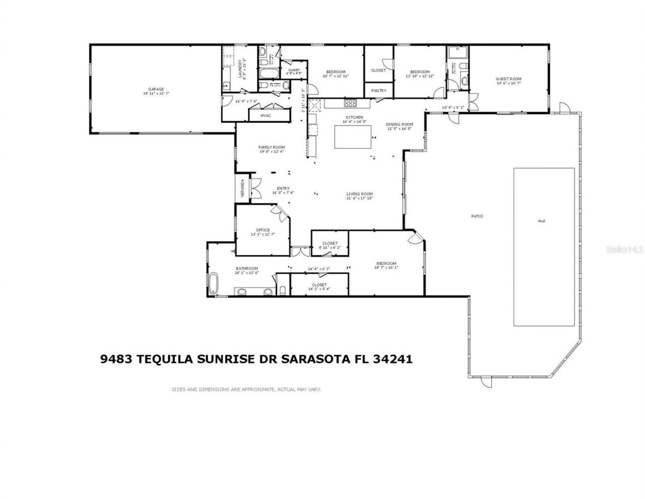 9483 Tequila Sunrise Drive, Sarasota, FL 34241 Photo