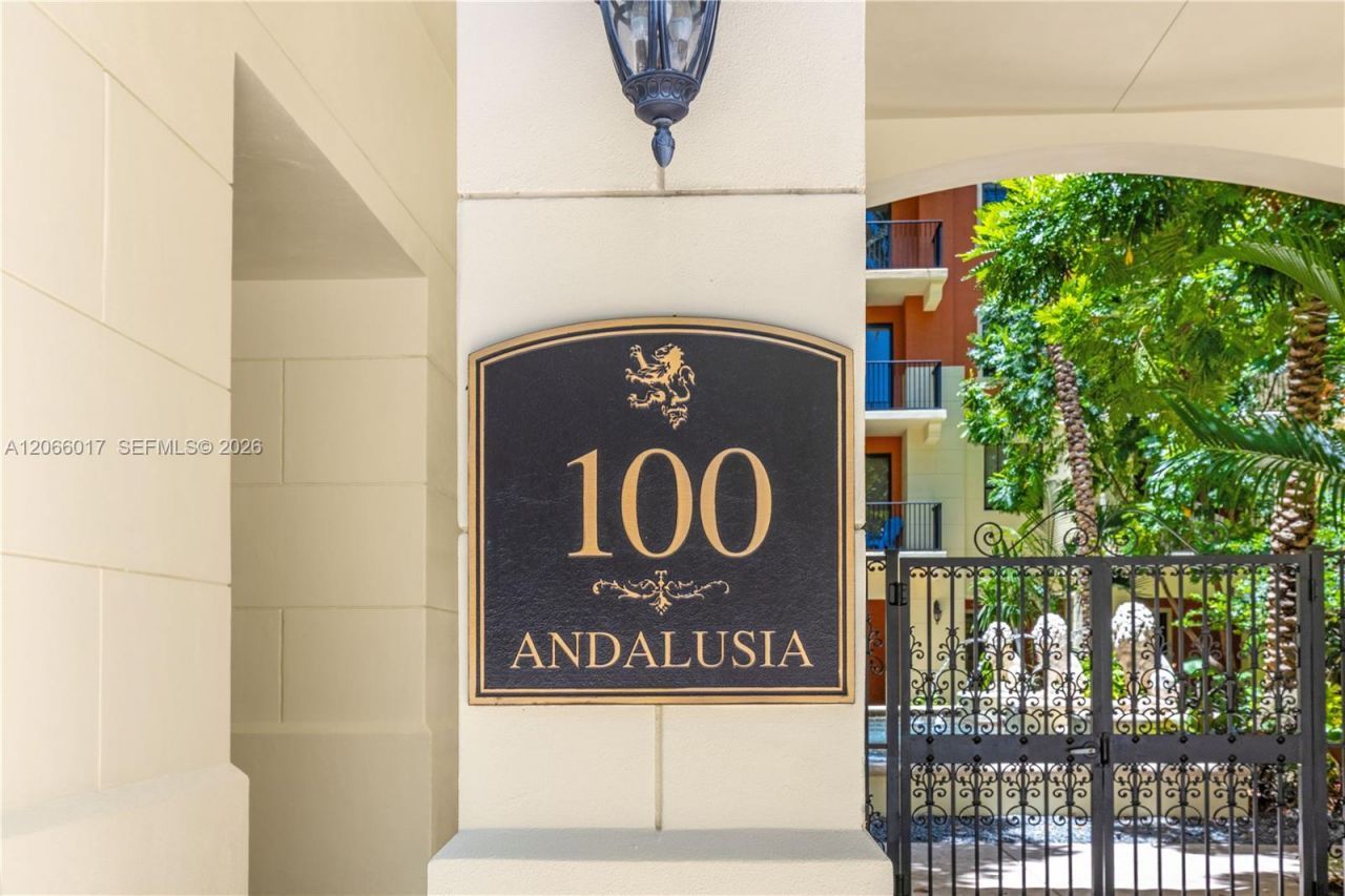 100 Andalusia Ave , Unit 312, Coral Gables, FL 33134 Photo