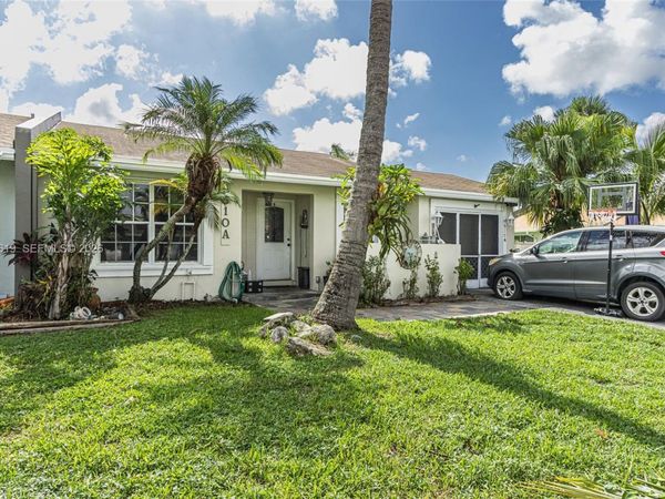 5510 S Lakewood Cir S , Unit A, Margate, FL 33063