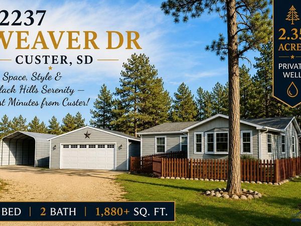 12237 WEAVER DRIVE, Custer, SD 57730