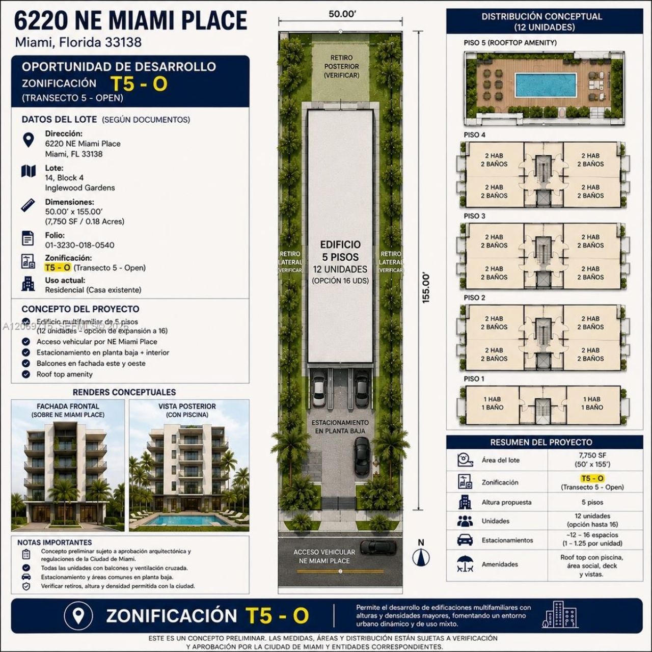 6220 NE Miami Pl , Miami, FL 33138 Photo