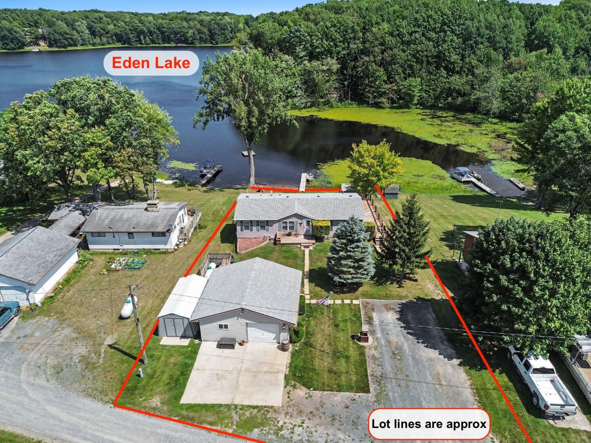 4664 S Eden Lake Road, Custer, MI 49405 Main Photo