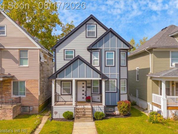 599 Alger Street, Detroit, Mi 48202