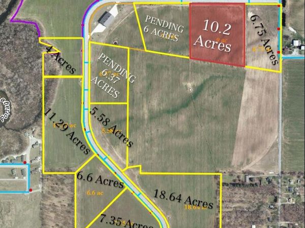 Hov Aire Drive, Unit 10.2 Acres, Three Rivers, MI 49093