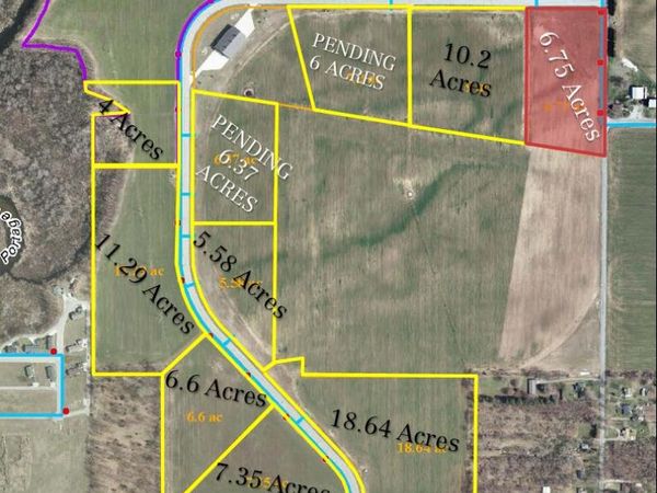 Hov Aire Drive, Unit 6.75 Acres, Three Rivers, MI 49093
