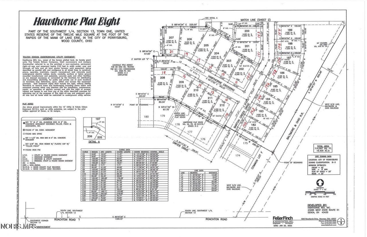 Lot 187 Hawthorne , Perrysburg, OH 43551 Main Photo