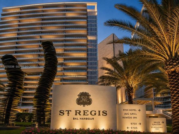 9705 Collins Ave , Unit 804N, Bal Harbour, FL 33154