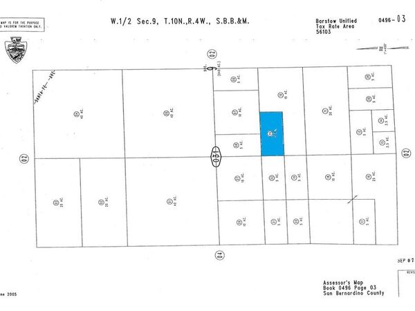 0 Lockhart Rd., Hinkley, CA 92347