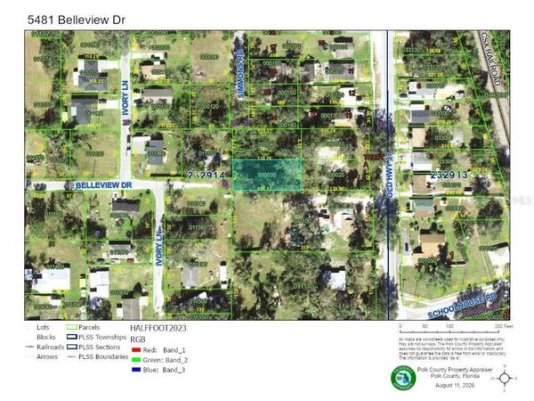 5481 BELLEVIEW DR , LAKELAND, FL 33811