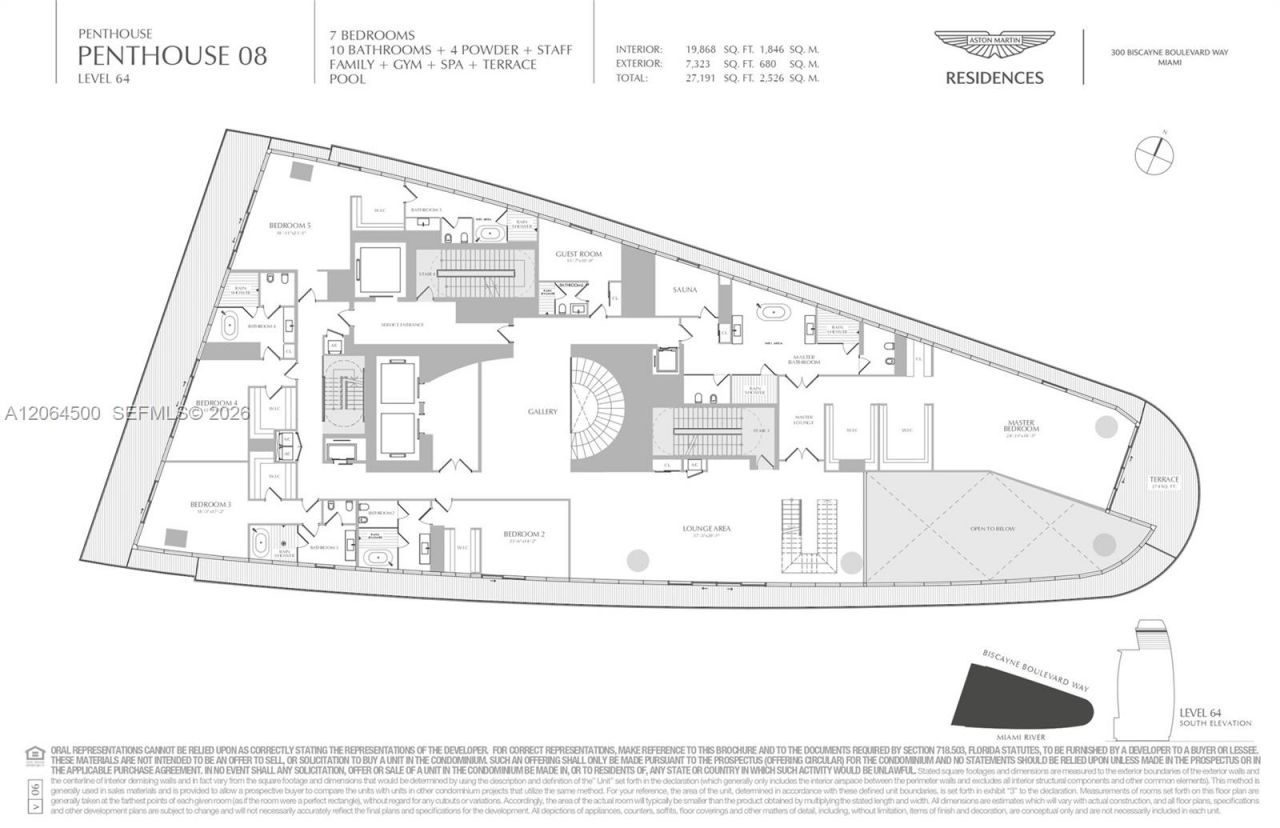 300 Biscayne Blvd Way , Unit 6301, Miami, FL 33131 Photo