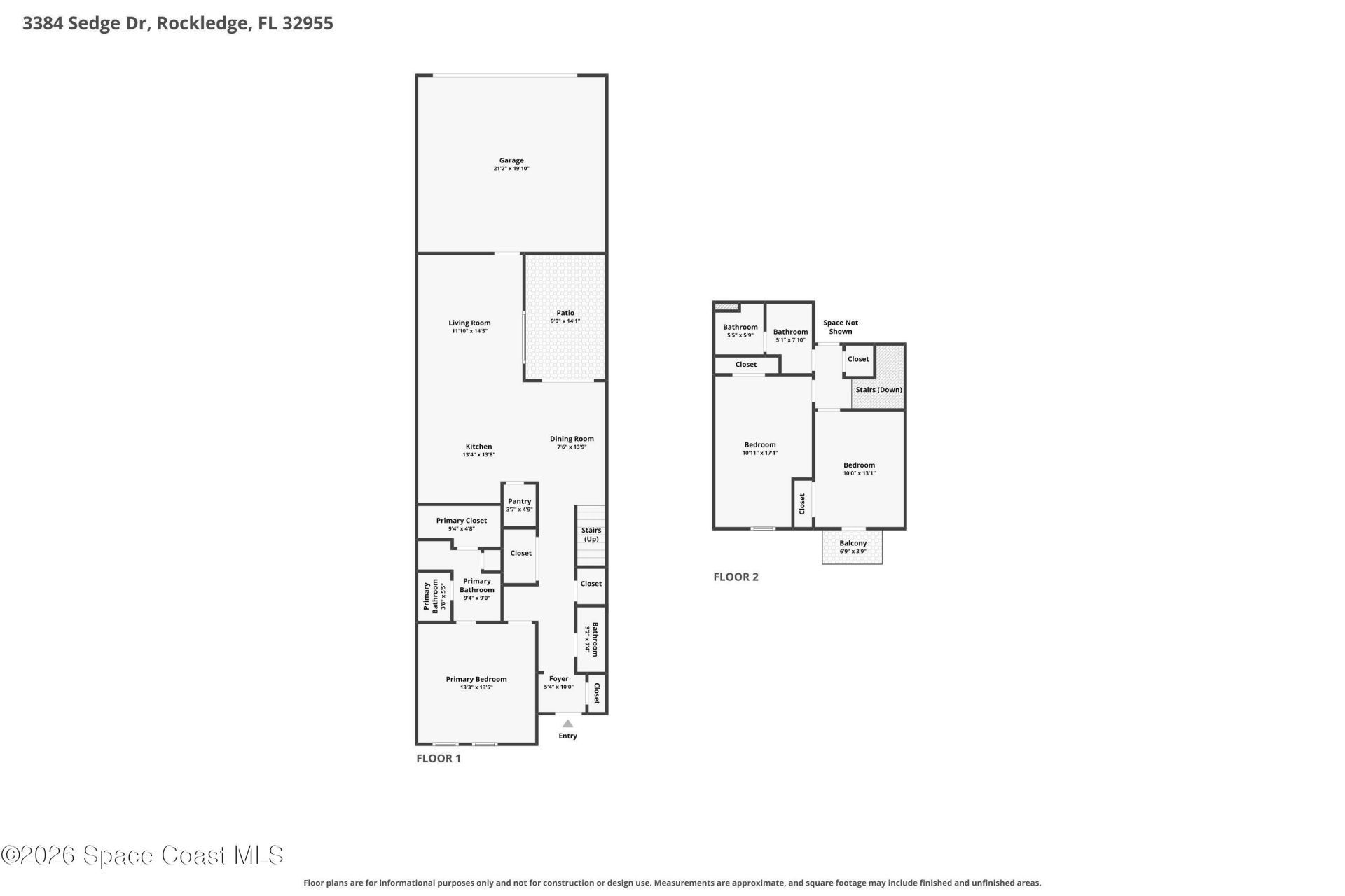 3384 Sedge Drive , Rockledge, FL 32955 Photo