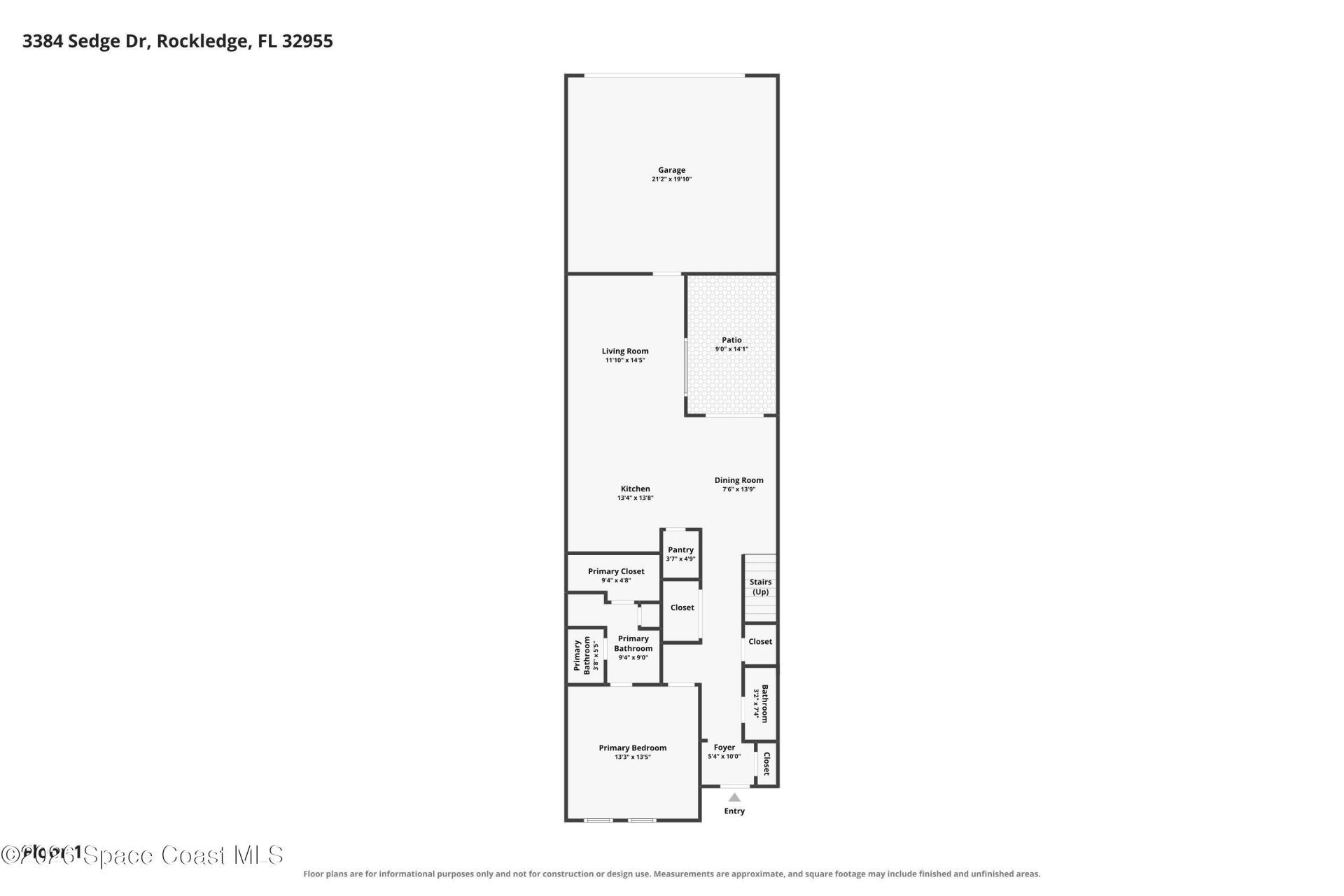 3384 Sedge Drive , Rockledge, FL 32955 Photo