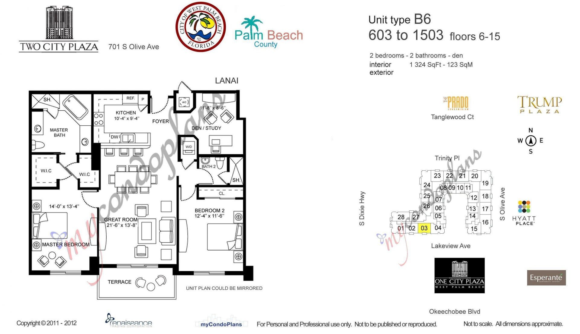 701 S Olive Avenue, Unit 1203, West Palm Beach, FL 33401 Photo