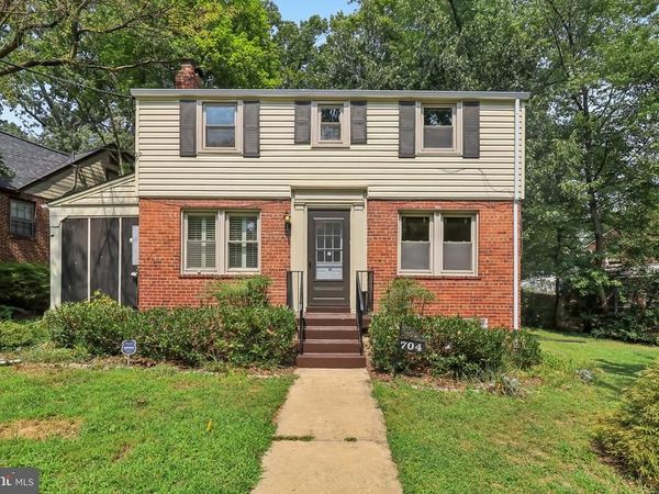 704 DEVONSHIRE AVENUE, TAKOMA PARK, MD 20912