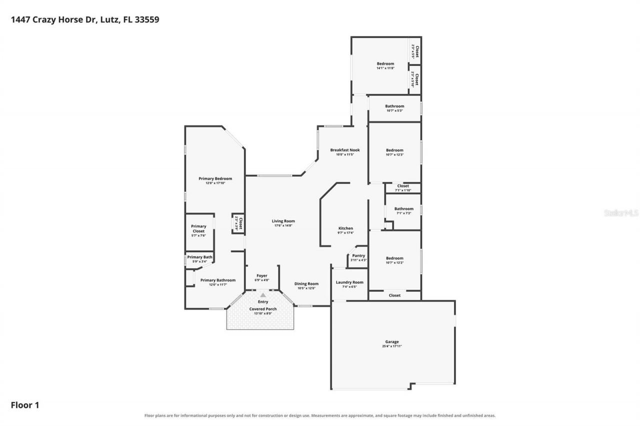 1447 Crazy Horse Drive, Lutz, FL 33559 Photo