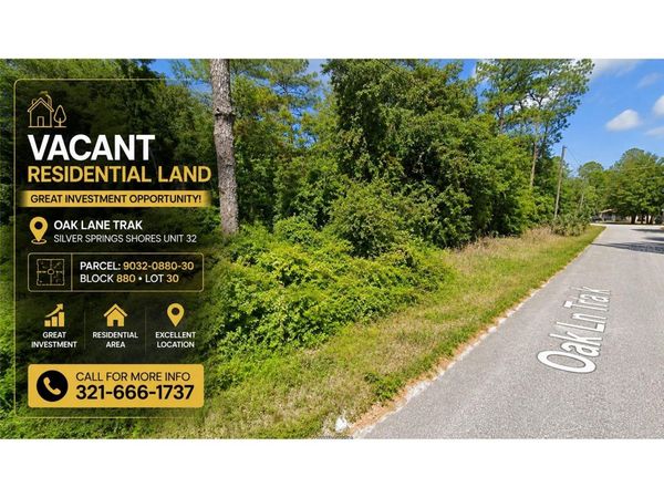 TBD OAK LANE TRACK , OCALA, FL 34472