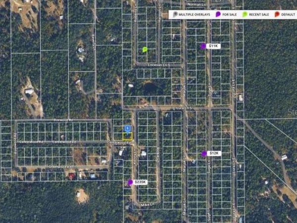 CENTERWOOD ROAD , FLORAHOME, FL 32140