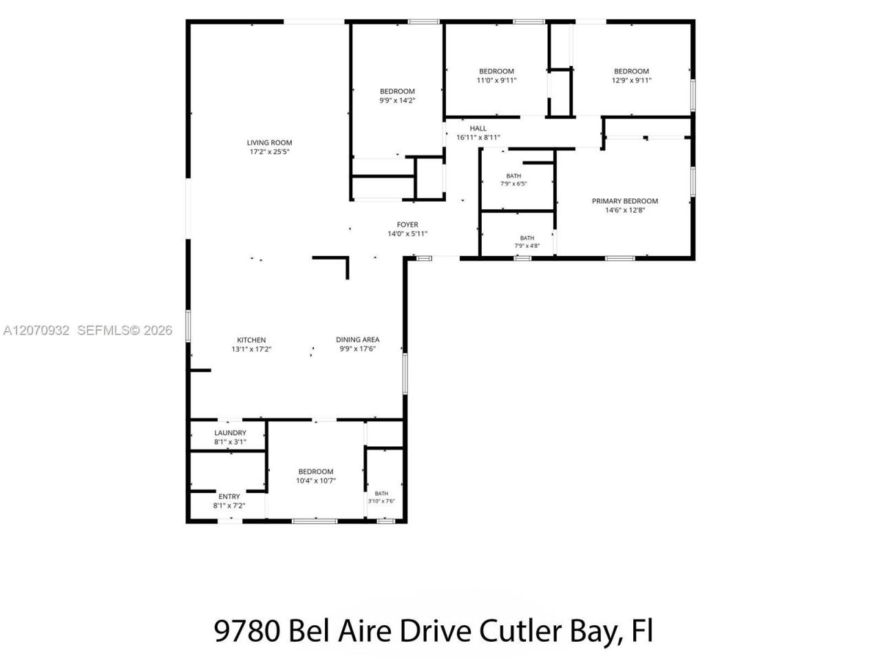 9780 Bel Aire Dr , Cutler Bay, FL 33157 Photo