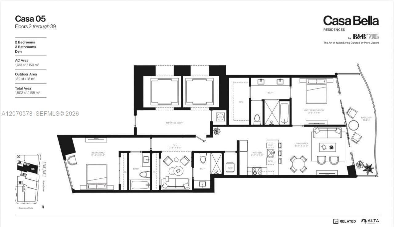 1400 Biscayne Boulevard , Unit 1605, Miami, FL 33132 Photo