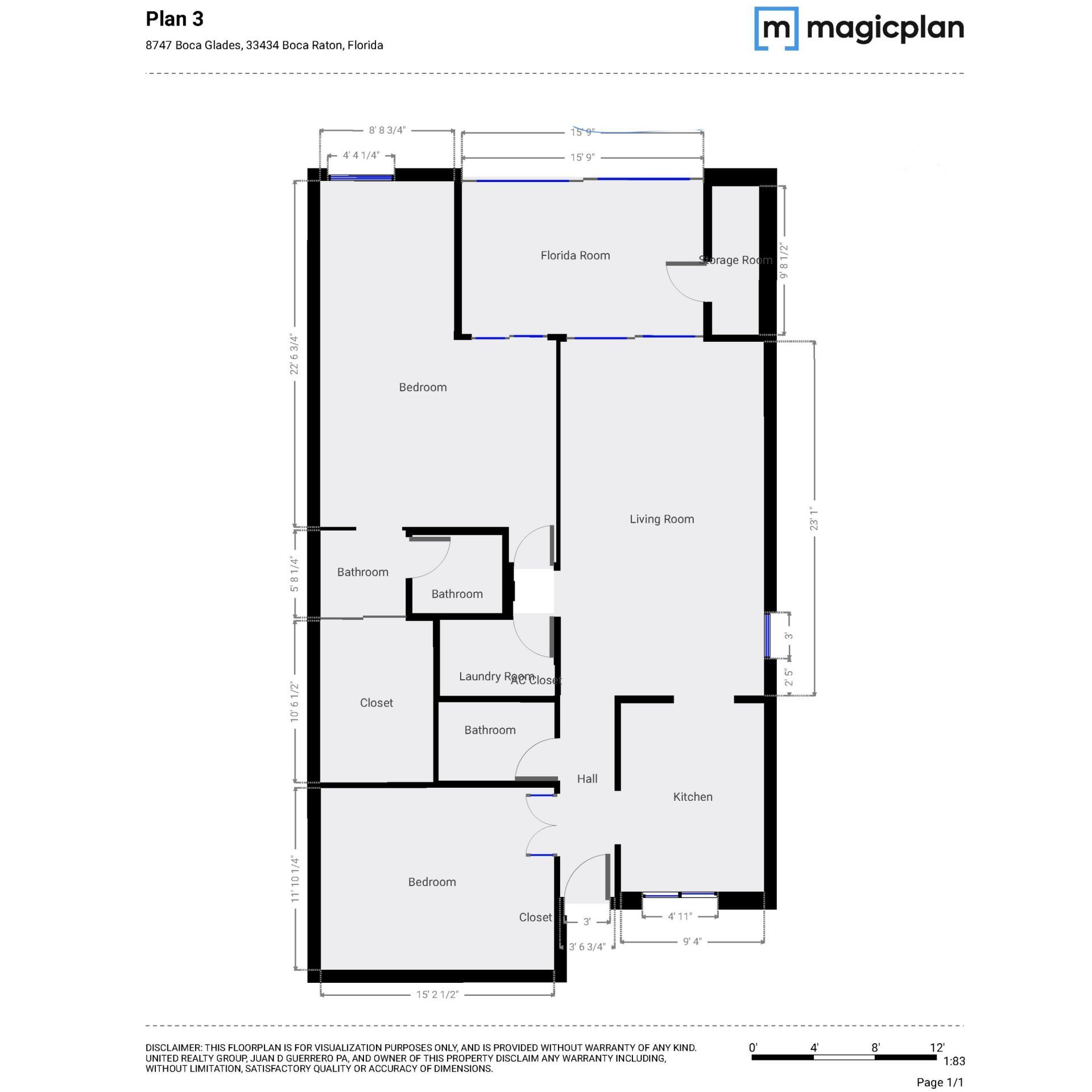 8747 Boca Glades Boulevard W, Unit #E, Boca Raton, FL 33434 Photo