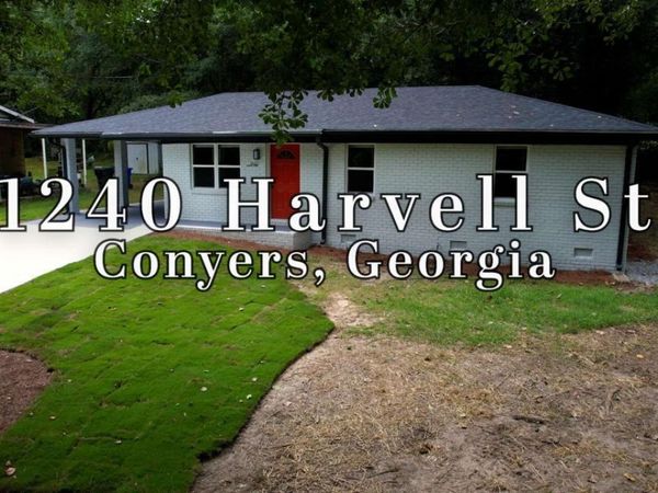 1240 Harvell Street NW, Conyers, GA 30012