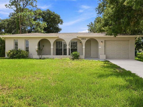 1594 BEACON DRIVE , PORT CHARLOTTE, FL 33952