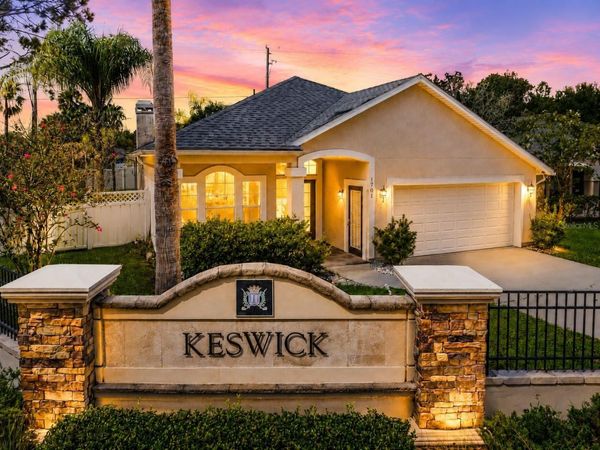1701 KESWICK ROAD , ST AUGUSTINE, FL 32084
