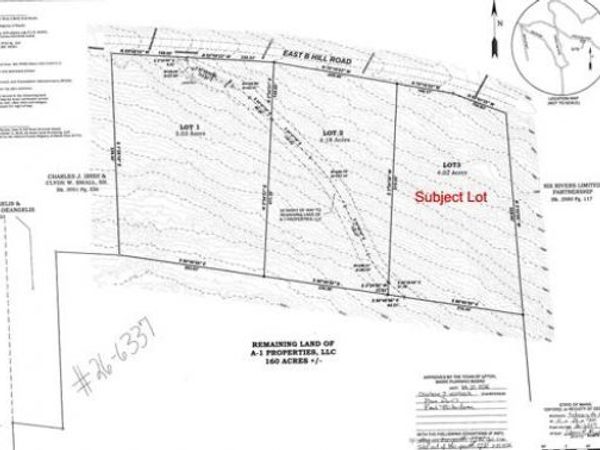 Lot 3 E B Hill Road , Upton, ME 04261