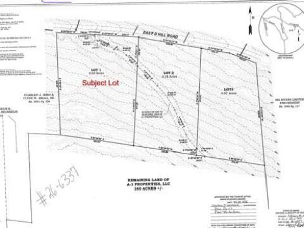 Lot 1 E B Hill Road , Upton, ME 04261