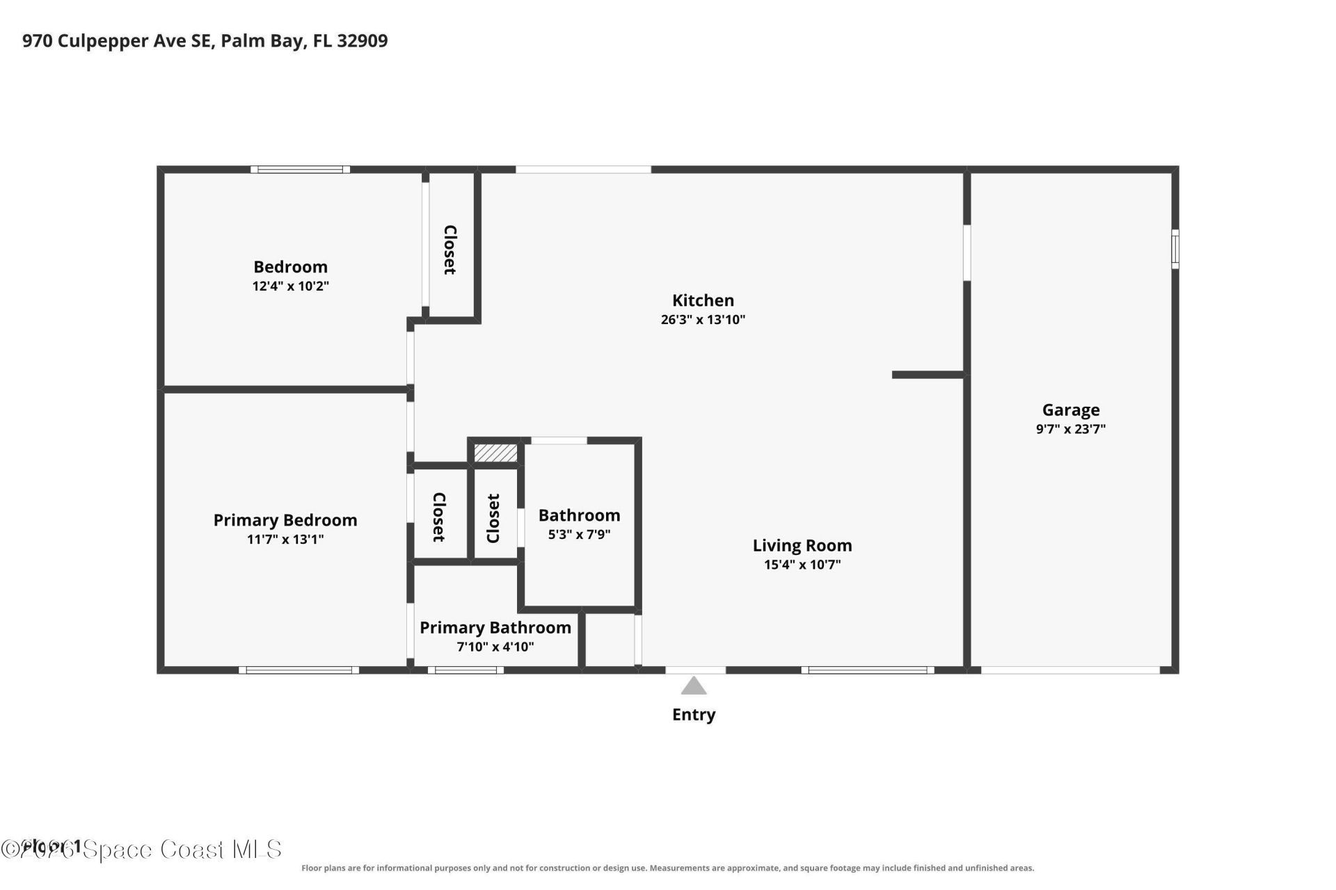 970 Culpepper Avenue SE , Palm Bay, FL 32909 Photo