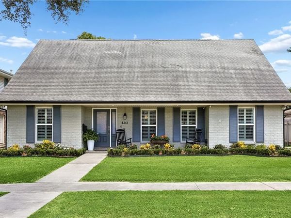 4313 N TURNBULL Drive, Metairie, LA 70002