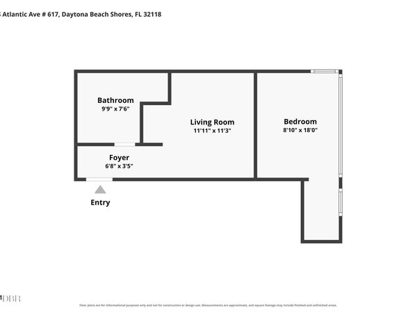 1909 S Atlantic Avenue, Unit 801, Daytona Beach Shores, FL 32118